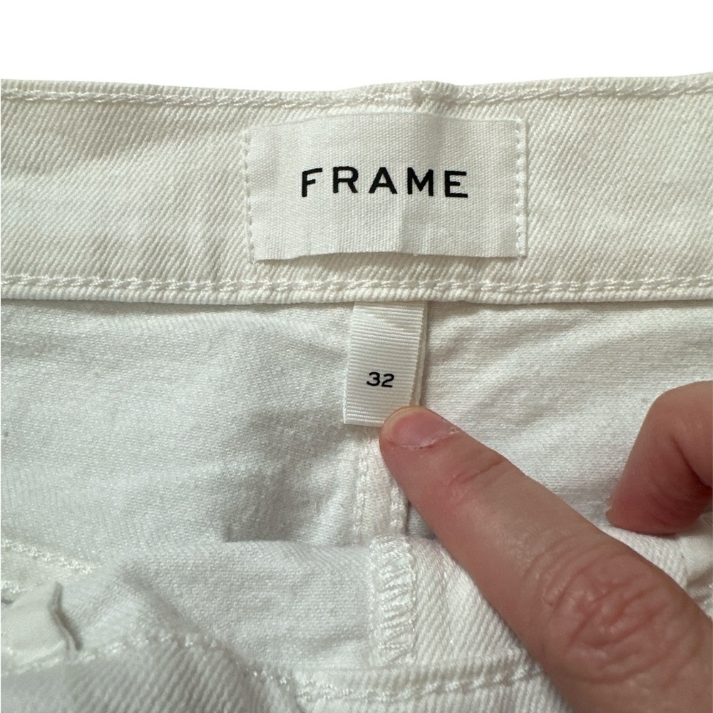 FRAME Women’s Le Vintage Bermuda shorts size 32 - Picture 3 of 5